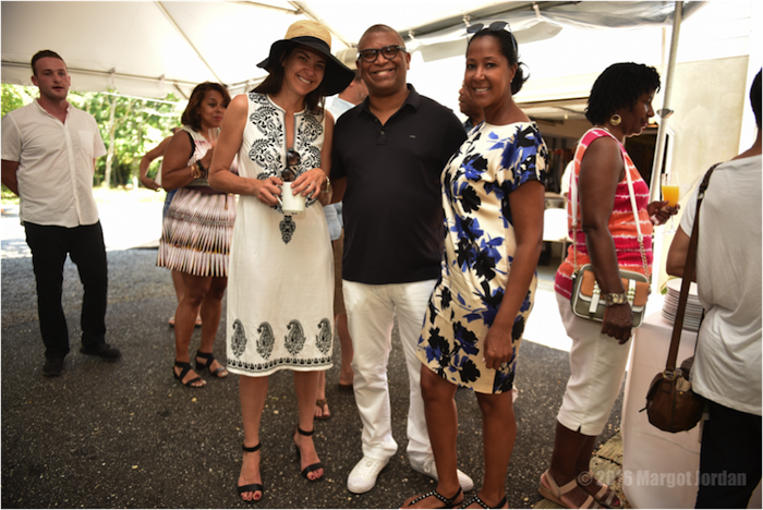 The next day the party continues with a lovely brunch at the home of Dianne and Bill Plummer. Here I am with Alicia Goldstein, a dear friend of me and my wife Chrisette.