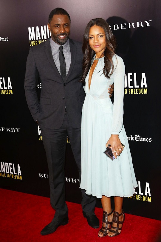Idris Elba And Naomie Harris