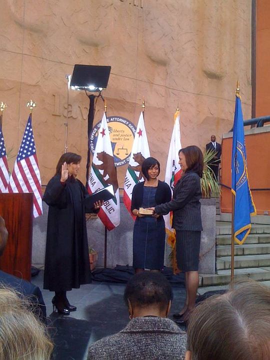 Kamala Harris sworn in